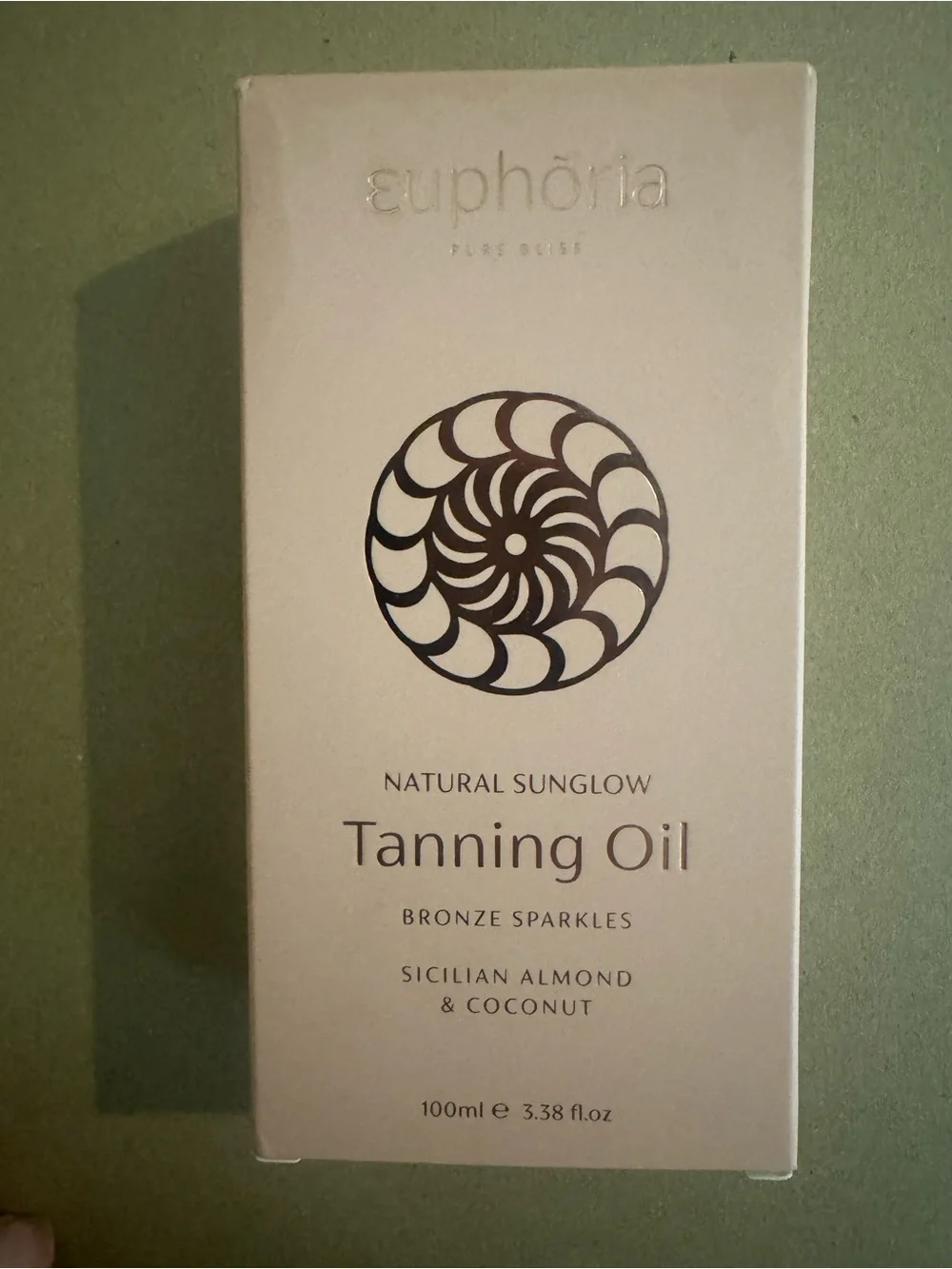 Euphoria Bliss Greece Natural Sunglow Tanning Oil - Shimmering Bronze